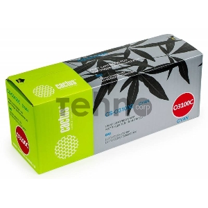 Тонер Картридж Cactus CS-O3100C голубой для OKI C3100/C3200/C5100/C5150/C5200/C5300/C5400 (5000стр.)