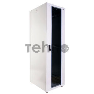 Шкаф телекоммуникационный напольный ЭКОНОМ 42U (600 × 800) дверь перфорированная 2 шт.