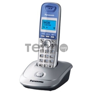 Телефон Panasonic KX-TG2511RUS (серебристый) {АОН, Caller ID,спикерфон на трубке,переход в Эко режим одним нажатием}