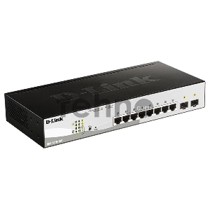 Коммутатор D-Link Gigabit Smart III Switch with 8 10/100/1000Base-T PoE ports and 2 combo 1000Base-T/MiniGBIC (SFP)ports