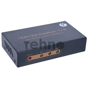 Разветвитель HDMI Spliitter 1=>2  2.0v, VCOM <DD422>