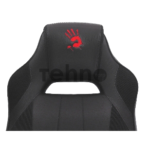 Кресло игровое A4Tech Bloody GC-200, черный, эко.кожа, крестовина пластик