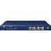 PLANET GSW-1820HP 16-Port 10/100/1000T 802.3at PoE + 2-Port 1000X SFP Ethernet Switch (240W PoE Budget, Standard/VLAN/Extend mode), фото 2