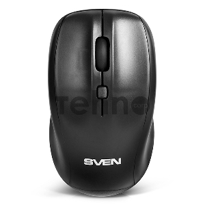 Мышь SVEN RX-305 Wireless черная  (RTL) USB 3btn+Roll