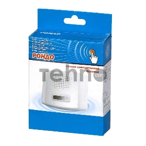 Звонок проводной Рондо тройной ди-до 220В 80-90дБА бел. Тритон РН-02