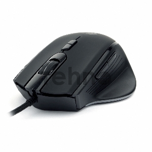 Мышь игровая Gembird MG-570, USB, черный, 7 кн, 3200 DPI, 6 реж.подсв., кабель ткан 1.8м