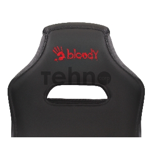 Кресло игровое A4Tech Bloody GC-200, черный, эко.кожа, крестовина пластик