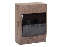 Щит ЩРН-П-6 IP41 темное дерево PROxima EKF pb40-n-6-dark