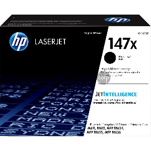 Картридж лазерный HP 147X W1470X черный (25200стр.) для HP LaserJet M610dn