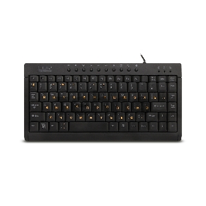 Клавиатура CBR KB 175 Black USB, Клавиатура проводная, мини Клавиатура CBR KB 175 Black USB, Клавиатура проводная, мини