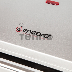 Электрогриль ENDEVER Grillmaster 115, 1500 Вт, авто терморегулятор, антипригарное покрытие, индикатор нагрева, серебристый/черный