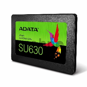 Накопитель  2.5; 1.92TB ADATA SU630SS Client SSD ASU630SS-1T92Q-R SATA 6Gb/s, 520/450, IOPS 40/65K, MTBF 1.5M, 3D QLC, 400TBW, RTL