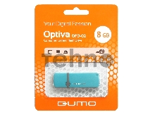 Флэш Диск QUMO 8GB Optiva 02 Blue QM8GUD-OP2-blue
