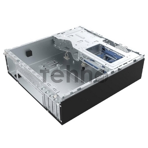Корпус с блоком питания 300Вт. Сase Foxline mATX Desktop 300W, 2xUSB3.0, 2xUSB2.0, toolless, Black, 8cm. fan, powercord