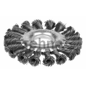 Кордщетка STAYER 35120-150  дисковая для УШМ плетенные пучки проволоки 0.5мм 150мм/22мм