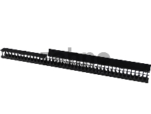 Органайзер 42U глубиной 149 мм, для шкафов LANMASTER DCS шириной 800 мм, 2 шт. в компл., черный