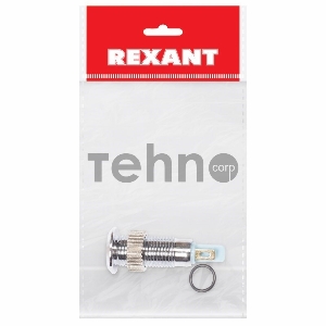 Индикатор металл Ø8 12В белый LED  REXANT