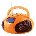 Аудиомагнитола Hyundai H-PAS120 оранжевый 6Вт/MP3/FM(dig)/USB/SD, фото 5