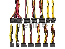 Блок питания 800W ExeGate UN800 (ATX, 12cm fan, 24pin, 2x(4+4)pin, PCI-E, 3xSATA, 2xIDE)