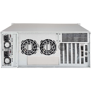 Корпус Supermicro SuperChassis 4U 846BE1C-R1K03JBOD Up to 24 x 3.5 hot-swap HDD bays for JBOD solution (SAS 12G dual expander backplane, with LSI SAS3 expander, with 8x mini-SAS HD connectors)