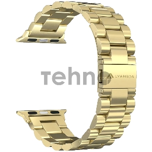 Ремешок из нержавеющей стали Lyambda Keid для Apple Watch 38/40 mm DS-APG-02-40-GL Gold Ремешок из нержавеющей стали Lyambda Keid для Apple Watch 38/40 mm DS-APG-02-40-GL Gold