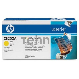 Тонер-картридж HP CE252A желтый для CLJ CM3530/CP3525 7000стр.
