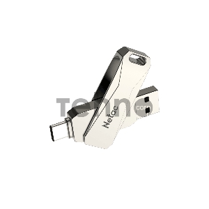 Флеш диск USB Drive Netac U782C dual USB3.0+TypeC 128GB, retail version