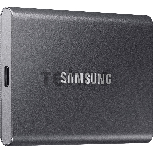 Твердотельный накопитель Samsung SSD 500GB T7 Touch, USB Type-C, R/W 1000/1050MB/s, Titanium