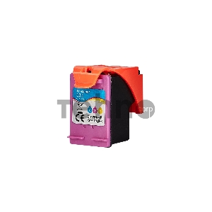 Струйный картридж Sakura F6V16AE (№123 Tri-colour) для HP, триколор, 18 мл., 330 к.