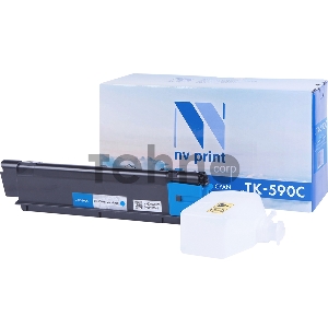 Картридж NV Print совместимый Kyocera TK-590 Cyan для FS C2026MFP/C2126MFP/C2526MFP/C2626MFP (5000k)