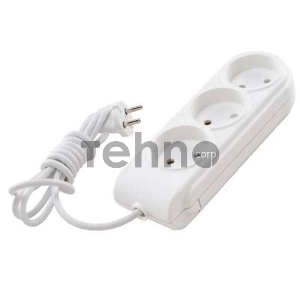 Удлинитель 3х3м без заземл. 10А защ. шторки Makel N3010041