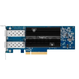 Сетевая карта Synology 10 Gigabit Dual port SFP+ PCIe 3.0 x8 adapter (incl LP and FH bracket)