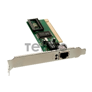 Сетевой адаптер ExeGate EXE-520 PCI 10/100Mbps  RTL8139D (OEM) EX281223RUS