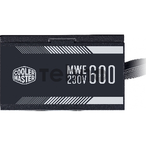 Блок питания Cooler Master MWE White 600 MPE-6001-ACABW-EU 230V 600W A/EU Cable