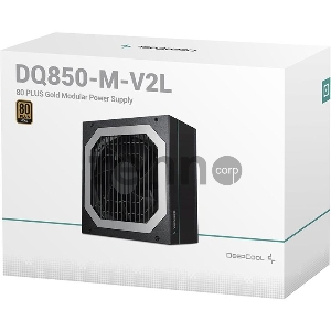 Блок питания Deepcool Quanta DQ850-M-V2L (ATX 2.31, 850W, Full Cable Management, PWM 120mm fan, Active PFC, 80+ GOLD) RET