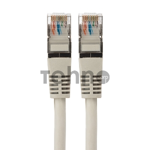Rexant Пaтч-корд F/UTP, категория 5e, RJ45-RJ45, экранированный, 24AWG, LSZH, серый, 3м