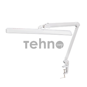 Лампа настольная бестеневая на струбцине REXANT ECO light, 324 SMD LED с диммером, теплый/холодный цвет свечения, белая Лампа настольная бестеневая на струбцине REXANT ECO light, 324 SMD LED с диммером, теплый/холодный цвет свечения, белая