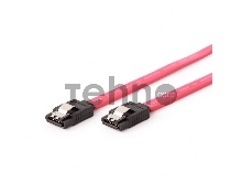 Кабель интерфейсный SATAIII Cablexpert CC-SATAM-DATA, 50см, 7pin/7pin, защелка, пакет