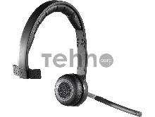 Наушники с микрофоном Logitech Wireless Headset Mono H820e (981-000512) черный беспроводные моно
