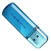 Флеш Диск Silicon Power 64Gb Helios 101 SP064GBUF2101V1B USB2.0 синий, фото 3