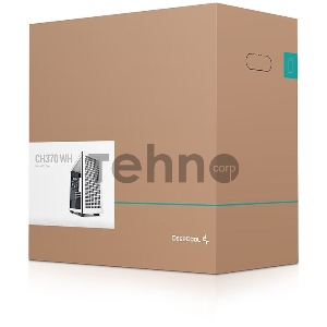 Корпус Deepcool CH370 белый без БП mATX 1x120mm 1xUSB2.0 1xUSB3.0 audio bott PSU