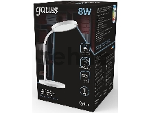 Светильник Gauss GT5031 настольный на подставке белый 8Вт