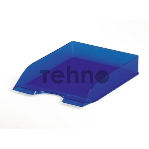 Лоток горизонтальный Durable 1701673992 Tray Basic A4 337x253x63мм прозрачный/фиолетовый пластик