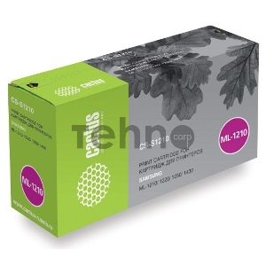 Картридж Cactus CS-S1210 (ML-1210D3) для принтеров SAMSUNG ML-1210/1220/1250/1430. 2500 стр.