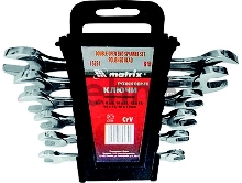 Набор рожковых ключей MATRIX 15276 (6 - 22 мм)  8 шт.