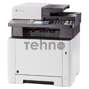 МФУ Kyocera Ecosys M2735DN, лазерный принтер/сканер/копир/факс A4, 35 стр/мин, 1200x1200 dpi, 512 Мб, RADF50, дуплекс, подача: 350 лист., вывод: 150 лист., Post Script, Ethernet, USB, картридер, ЖК-панель 17,8 см (Старт.к-ж 1000 стр. Использует к-ж TK-120