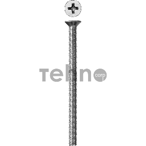 Винт DIN 965, M4 x 55 мм, 5 кг, кл. пр. 4.8, оцинкованный, ЗУБР