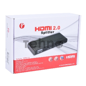 Разветвитель HDMI Spliitter 1=>2  2.0v, VCOM <DD422>