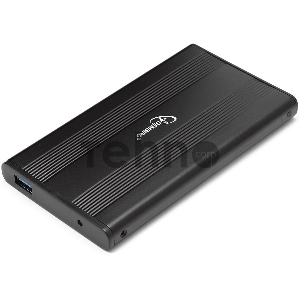 Внешний корпус 2.5 Gembird EE2-U3S-5, черный, USB 3.0, SATA, металл