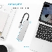 Адаптер Type-CM-->PD+2*USB3.0+TF+SD+HDMI(4K*30Hz)AlumiShell, VCOM <CU4371>, фото 7